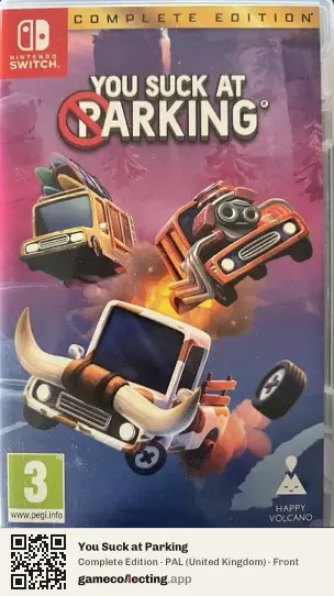 You Suck at Parking Nintendo Switch, United Kingdom box front