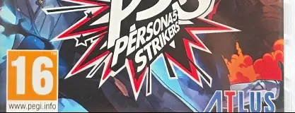 Persona 5 Strikers, the USK square on its front
