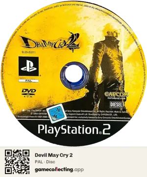 Devil May Cry 2 PlayStation 2, PAL disc