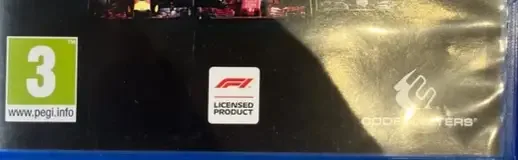 F1 2018, the USK square on its front