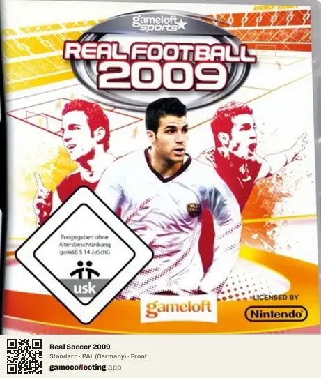 Real Soccer 2009 Nintendo DS, Germany box front