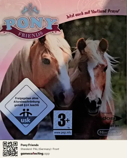 Pony Friends Nintendo DS, Germany box front
