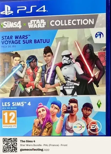 The Sims 4 PlayStation 4, France box front
