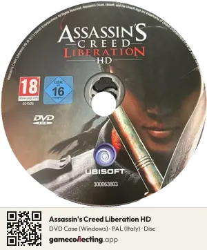 Assassin's Creed Liberation HD Computer, PAL disc
