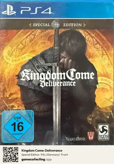 Kingdom Come: Deliverance PlayStation 4, Germany box front