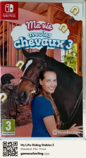 My Life: Riding Stables 3 Nintendo Switch, PAL box front