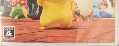 Detective Pikachu Returns, the CERO letter on its front