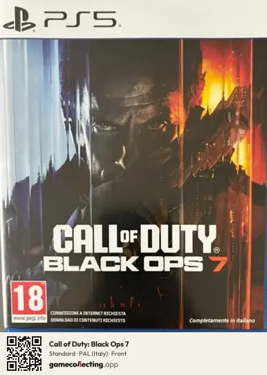 Call of Duty: Black Ops 7 PlayStation 5, Italy box front