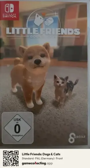 Little Friends: Dogs & Cats Nintendo Switch, Germany box front