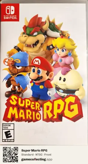 Super Mario RPG Nintendo Switch, NTSC box front