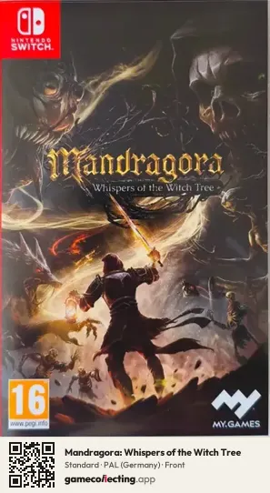 Mandragora: Whispers of the Witch Tree Nintendo Switch, Germany box front