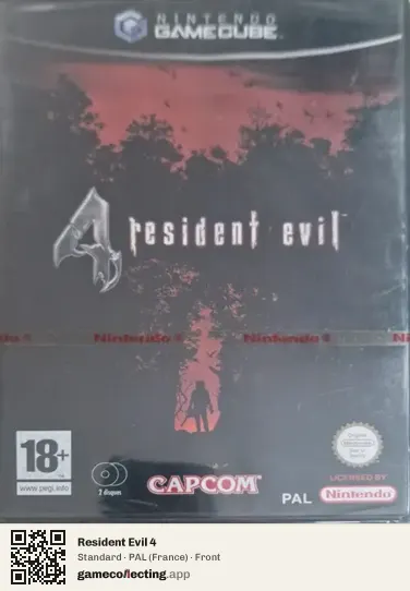 Resident Evil 4 Nintendo GameCube, France box front