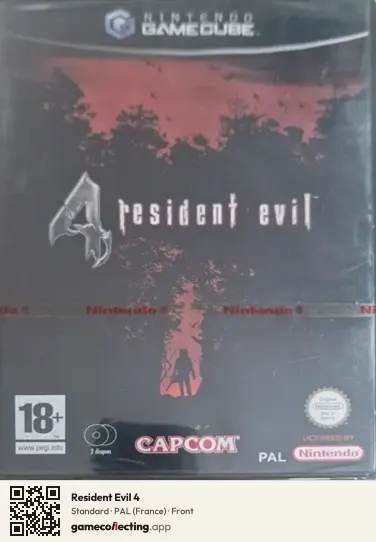 Resident Evil 4 Nintendo GameCube, France box front
