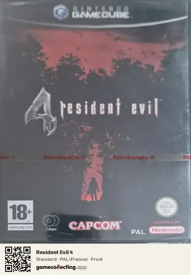 Resident Evil 4 Nintendo GameCube, France box front