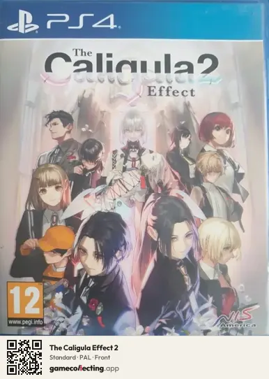The Caligula Effect 2 PlayStation 4, PAL box front