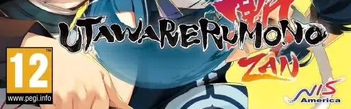 Utawarerumono: ZAN, the PEGI square on its front