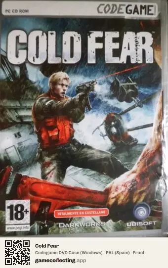 Cold Fear Computer, Spain box front