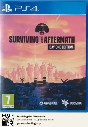 Surviving the Aftermath PlayStation 4, France box front