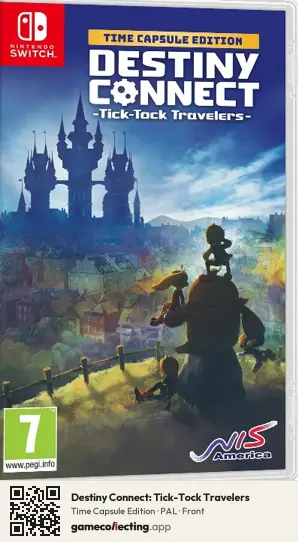 Destiny Connect: Tick-Tock Travelers Nintendo Switch, PAL box front