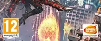 God Eater 3, the PEGI square on its front
