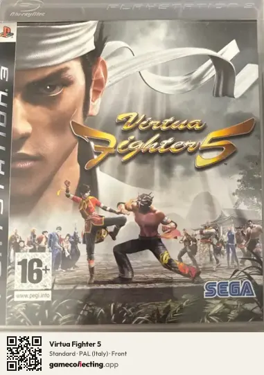 Virtua Fighter 5 PlayStation 3, Italy box front