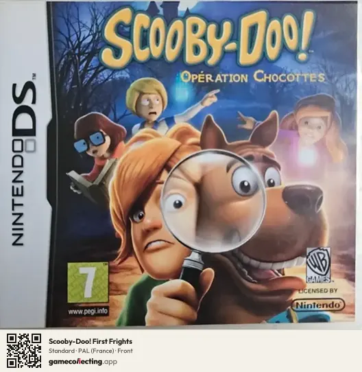 Scooby-Doo! First Frights Nintendo DS, France box front