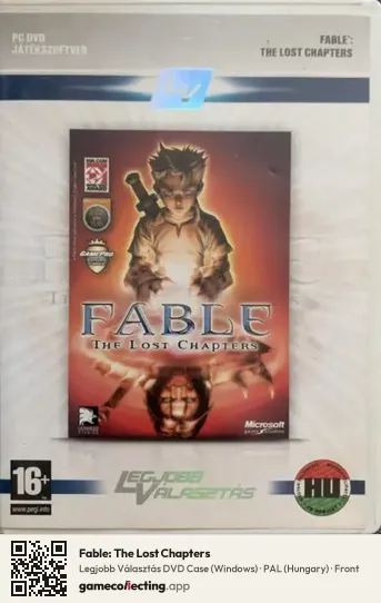 Fable: The Lost Chapters Computer, Hungary box front