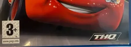 Cars, the PEGI square on its front