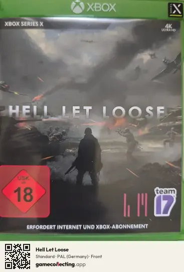 Hell Let Loose Xbox Series X, Germany box front