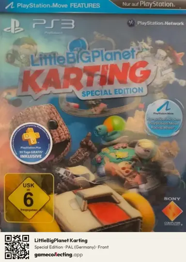 LittleBigPlanet Karting PlayStation 3, Germany box front