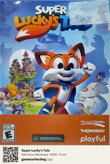 Super Lucky's Tale Computer, NTSC box front