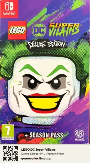 LEGO DC Super-Villains Nintendo Switch, France box front
