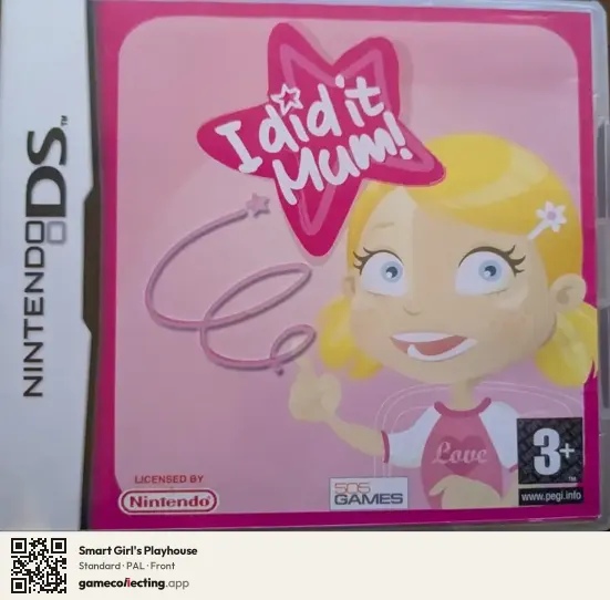 Smart Girl's Playhouse Nintendo DS, PAL box front