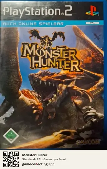 Monster Hunter PlayStation 2, Germany box front