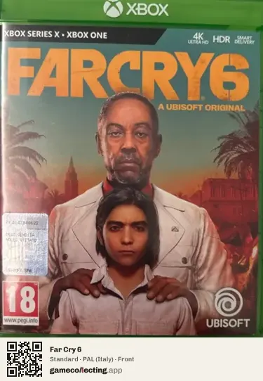 Far Cry 6 Xbox Series X, Italy box front