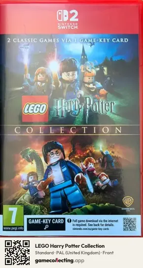 LEGO Harry Potter Collection Nintendo Switch 2, United Kingdom box front