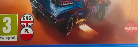 Hot Wheels Unleashed, the USK square on its front