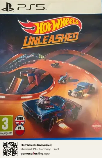 Hot Wheels Unleashed PlayStation 5, Germany box front