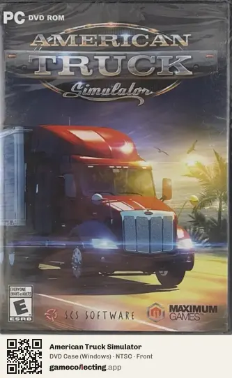 American Truck Simulator Computer, NTSC box front