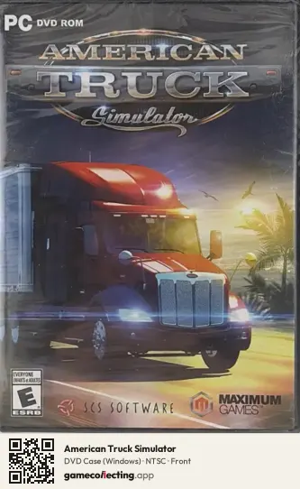 American Truck Simulator Computer, NTSC box front