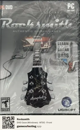 Rocksmith Computer, NTSC box front