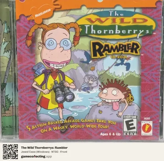 The Wild Thornberrys: Rambler Computer, NTSC box front