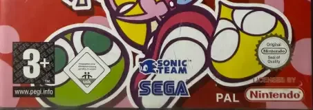 Puyo Pop Fever, the PEGI square on its front