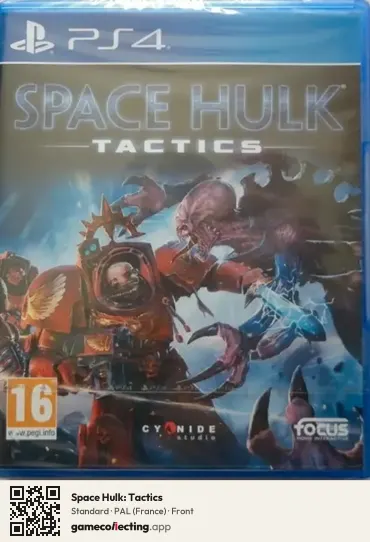 Space Hulk: Tactics PlayStation 4, France box front