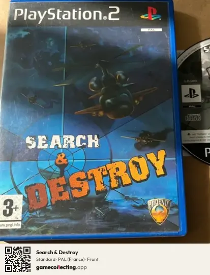 Search & Destroy PlayStation 2, France box front