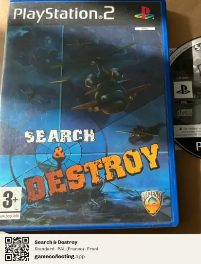 Search & Destroy PlayStation 2, France box front
