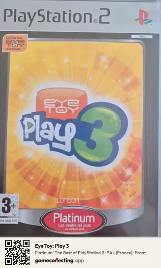 EyeToy: Play 3 PlayStation 2, France box front