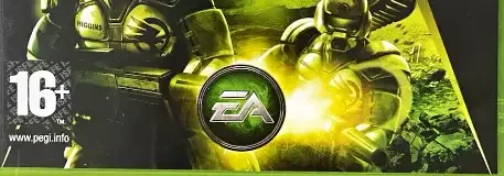 Command & Conquer 3: Tiberium Wars, the PEGI square on its front