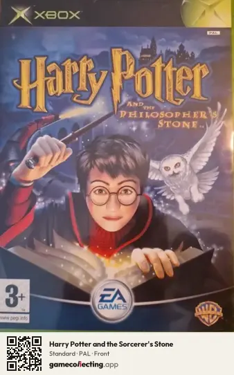Harry Potter and the Sorcerer's Stone Xbox, PAL box front