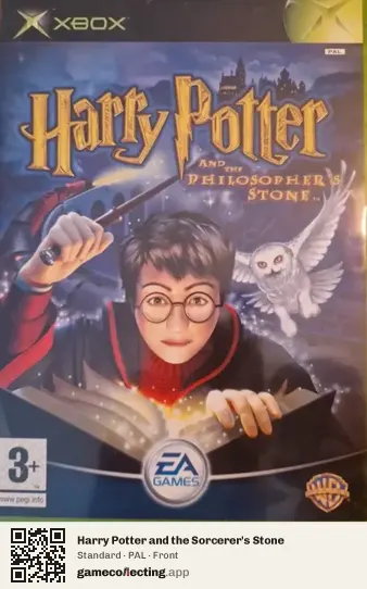 Harry Potter and the Sorcerer's Stone Xbox, PAL box front